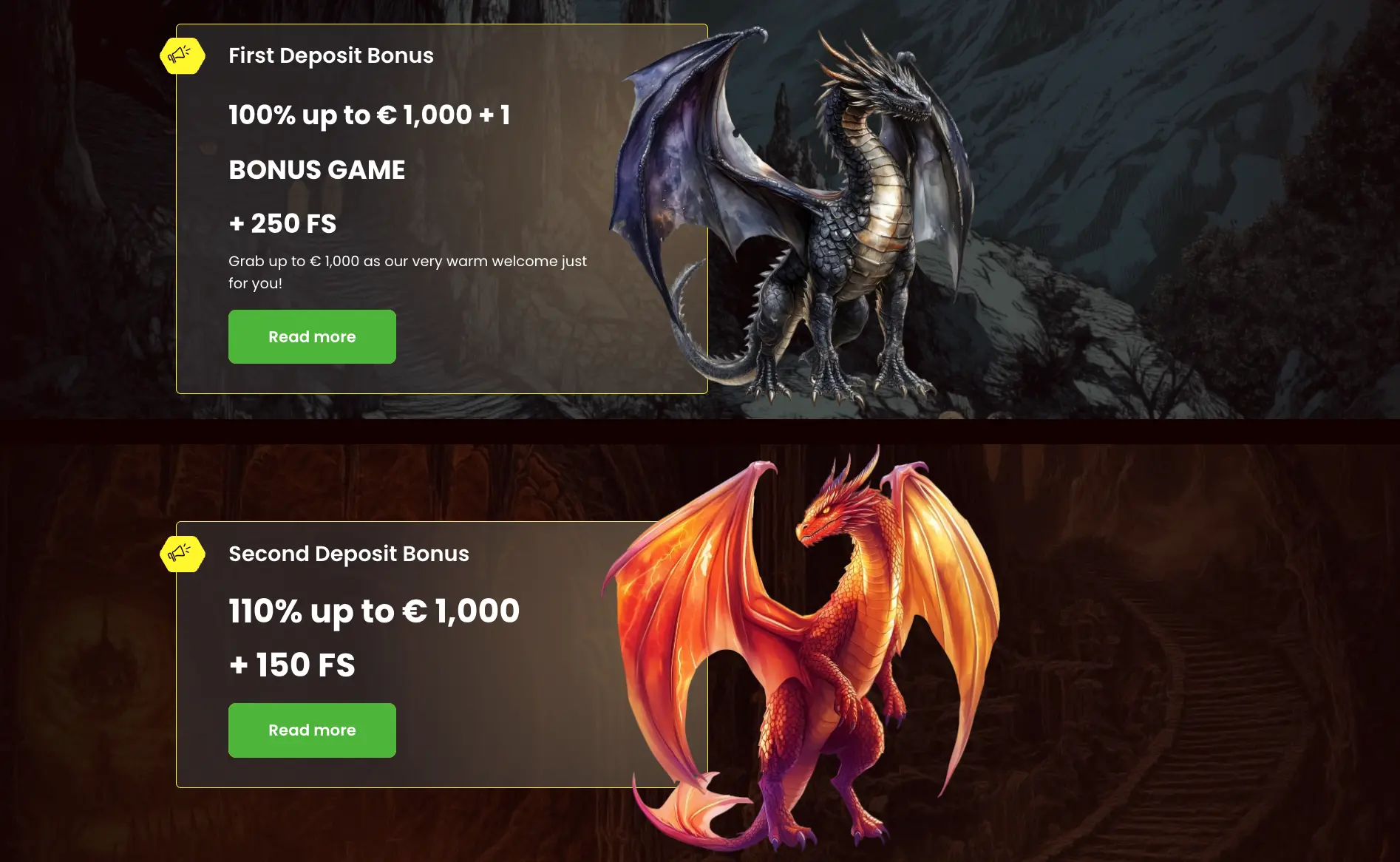 Dragon Slots Casino – uvítací balíček až 460 % + 700 Free Spins